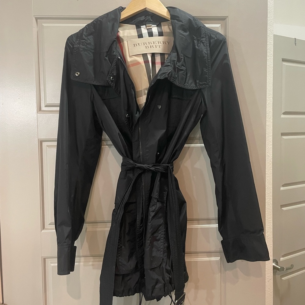 Burberry rain coat